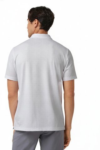 Travis Mathew Featherweight Trophy Ready polo da uomo, bianco