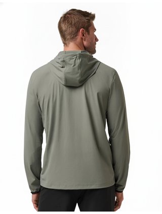 Travis Mathew Hero Hour Tech felpa con cappuccio da uomo, dark olive