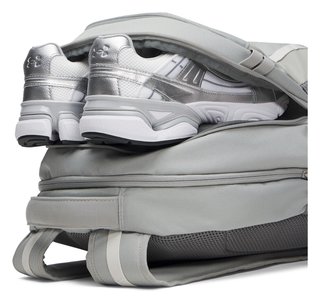 Under Armour Hustle 6.0 Backpack unisex zaino, titanium