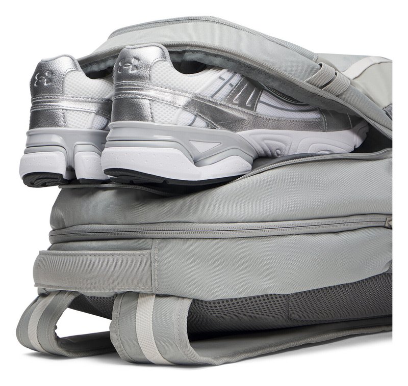 Under Armour Hustle 6.0 Backpack unisex zaino, titanium
