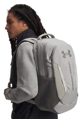 Under Armour Hustle 6.0 Backpack unisex zaino, titanium