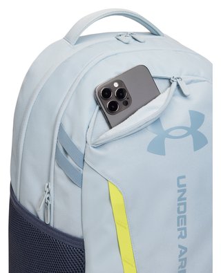 Under Armour Hustle 6.0 Backpack unisex, blu nebbia/grigio