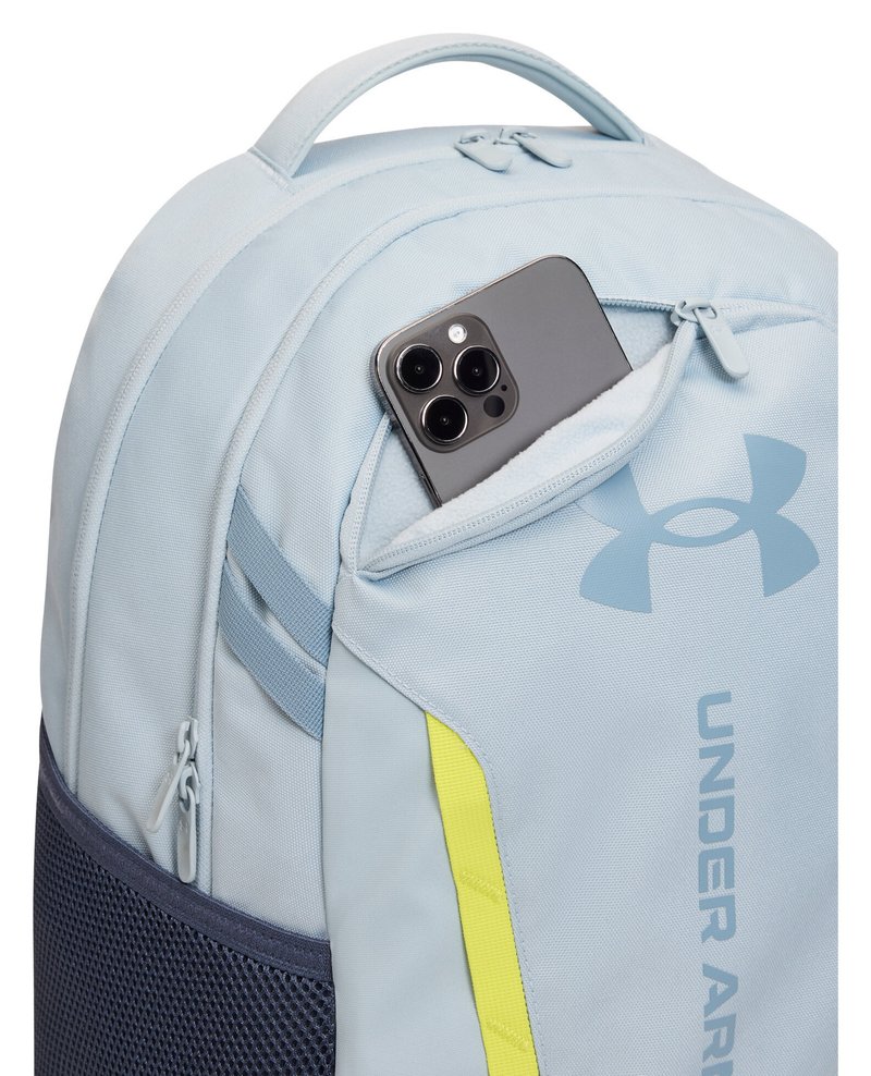 Under Armour Hustle 6.0 Backpack unisex, blu nebbia/grigio