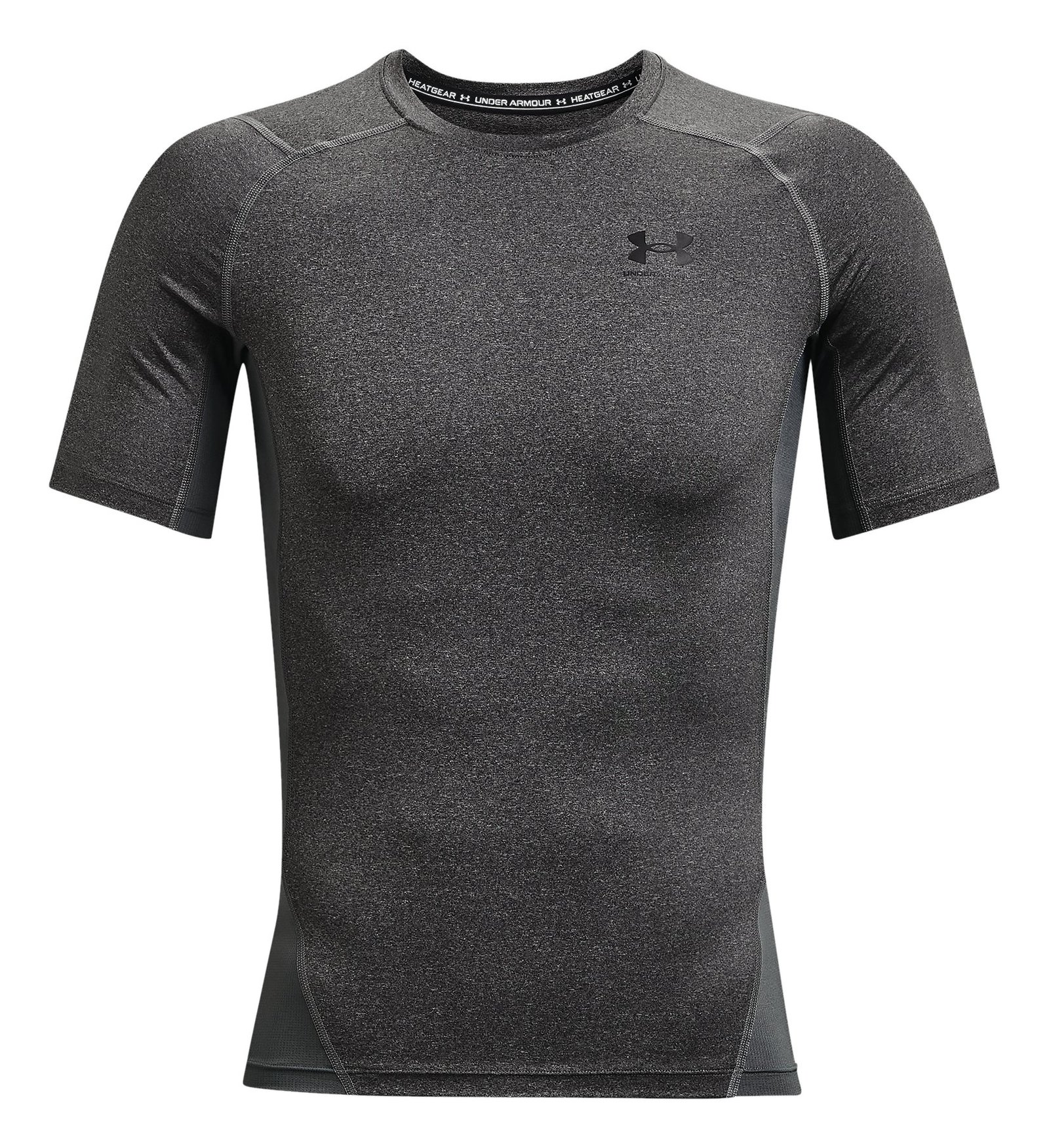 Under Armour HeatGear maglia a compressione da uomo, carbon heather