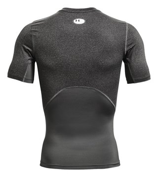 Under Armour HeatGear maglia a compressione da uomo, carbon heather