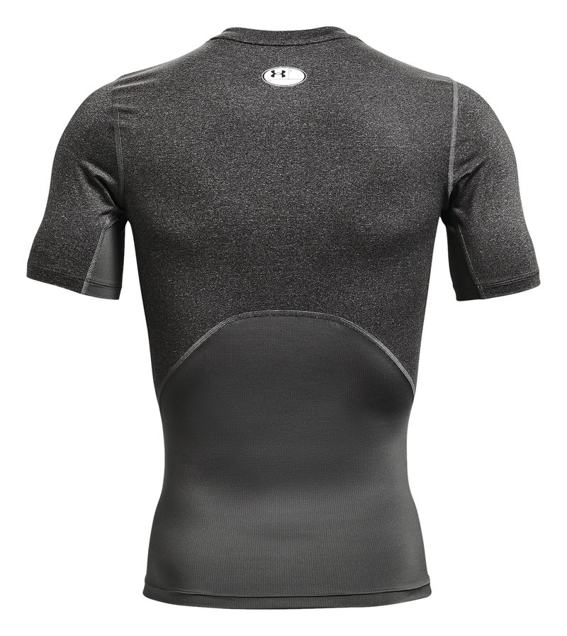 Under Armour HeatGear maglia a compressione da uomo, carbon heather