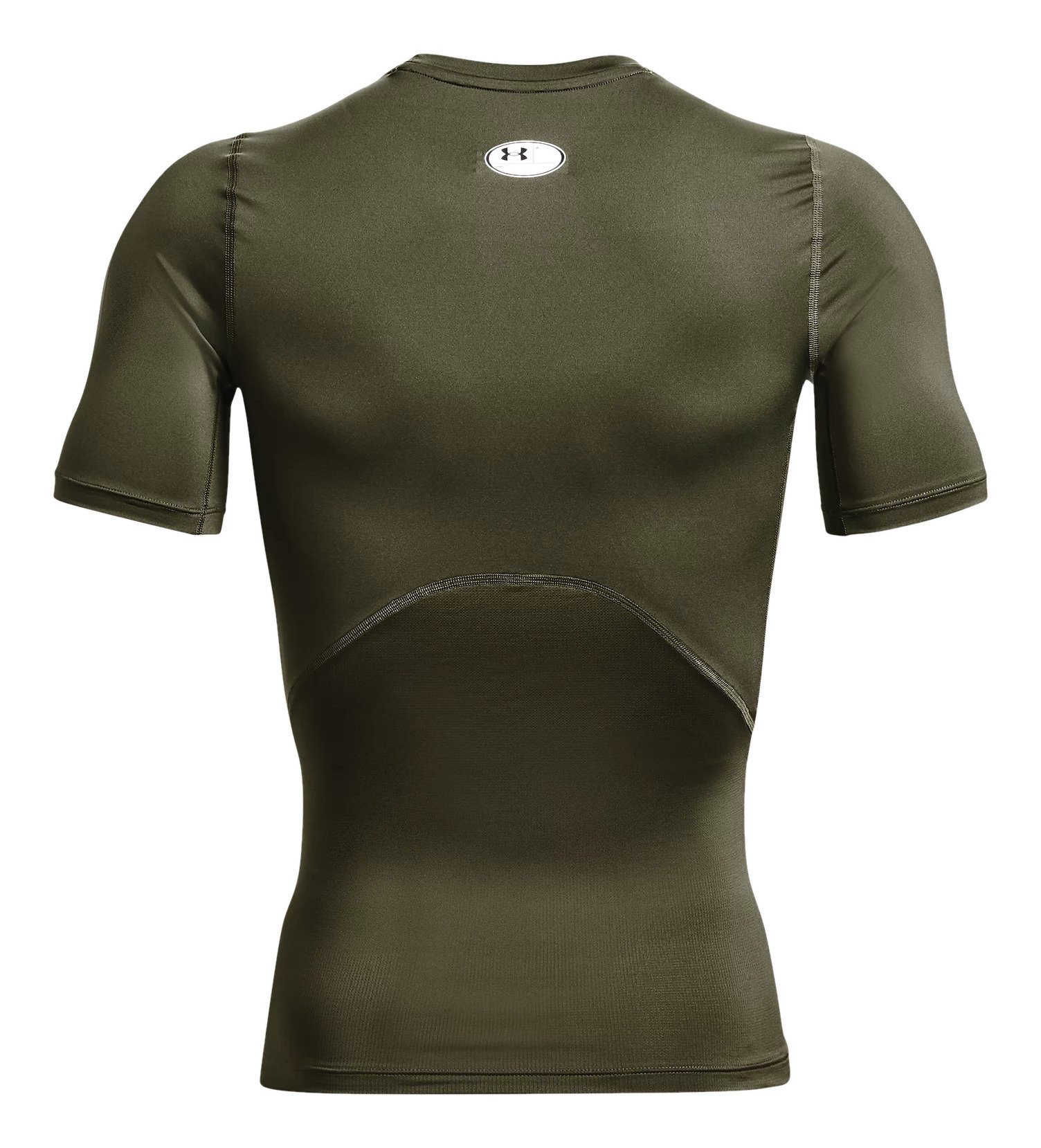 Under Armour HeatGear maglia a compressione da uomo, marine OD green/bianco