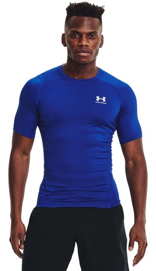 Under Armour HeatGear maglia a compressione da uomo, royal
