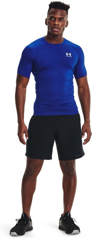 Under Armour HeatGear maglia a compressione da uomo, royal