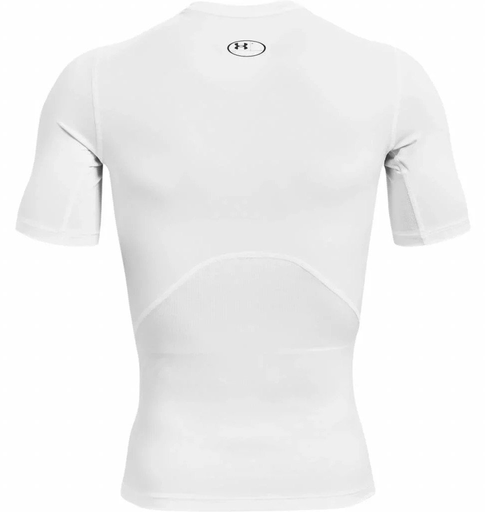 Under Armour HeatGear maglia a compressione da uomo, bianca