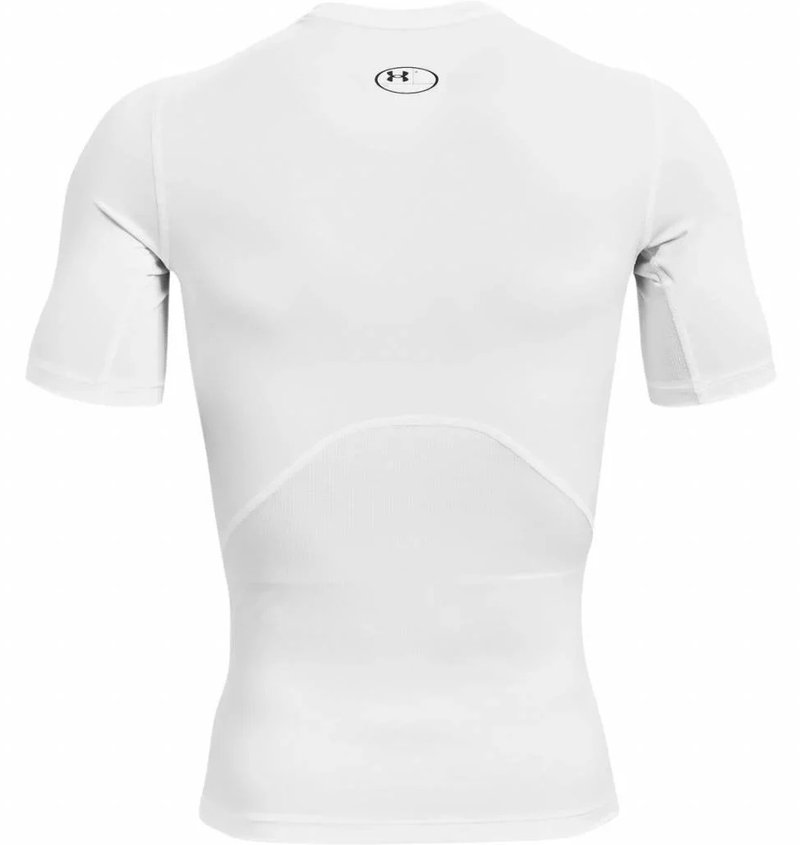 Under Armour HeatGear maglia a compressione da uomo, bianca