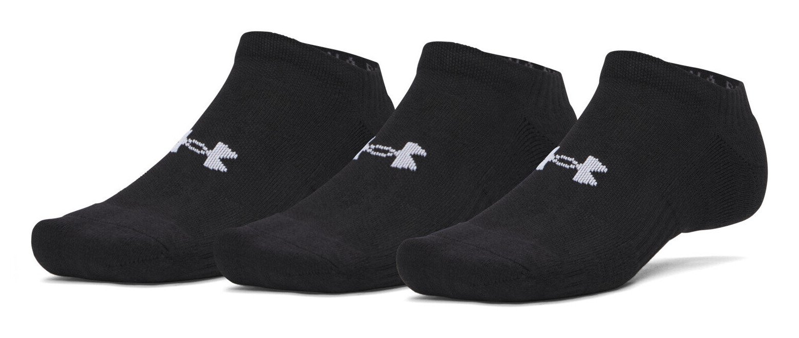 Under Armour Performance Cotton unisex calzini (3pack), ultimate black/white