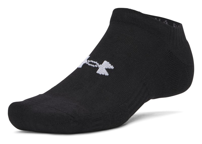 Under Armour Performance Cotton unisex calzini (3pack), ultimate black/white