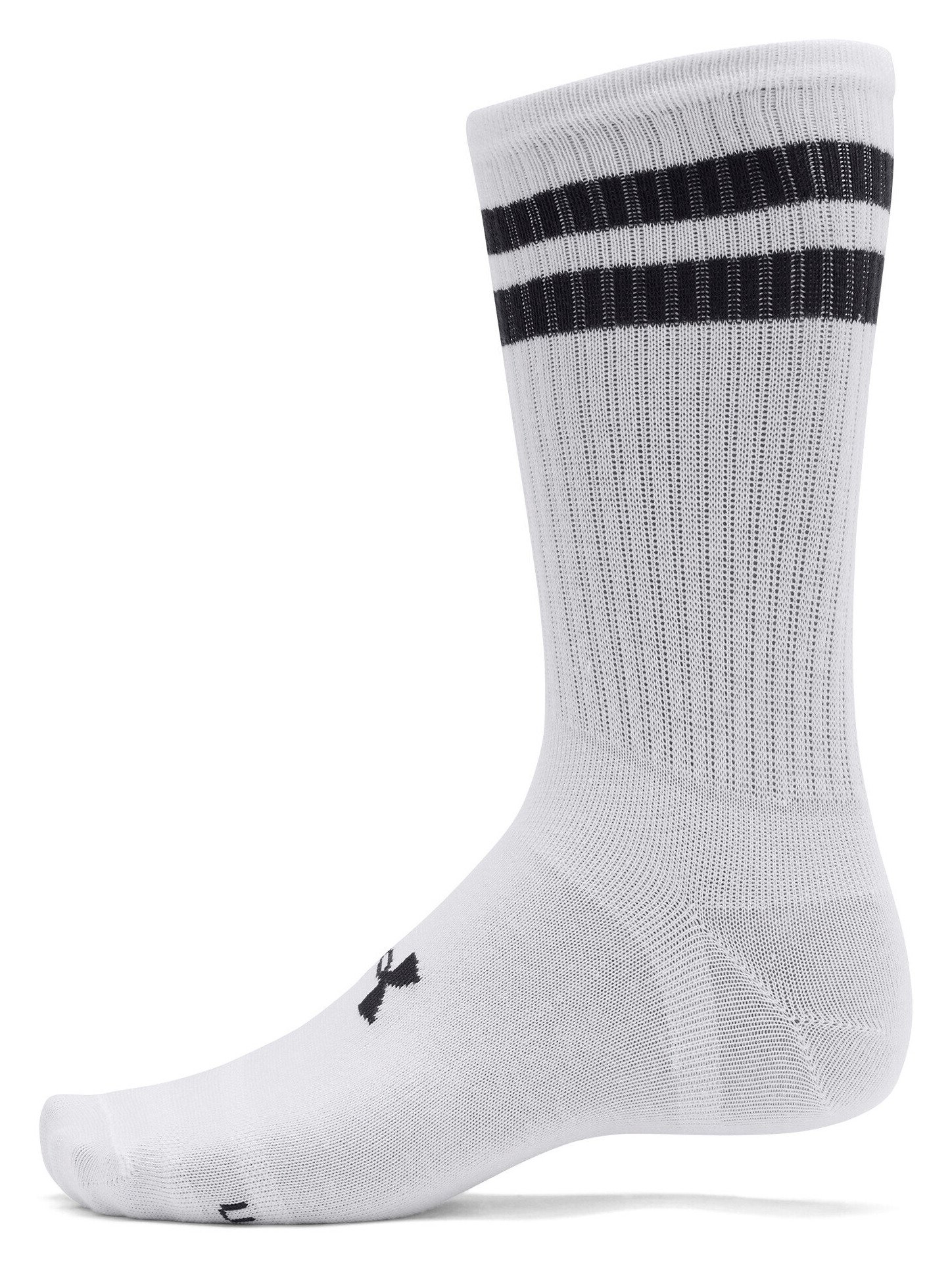 Under Armour Essential Crew unisex calzini (6 pack), bianco/nero