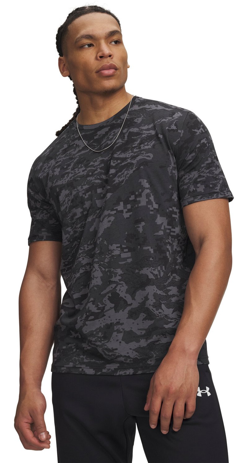 Under Armour ABC Camo SS t-shirt da uomo, camo black