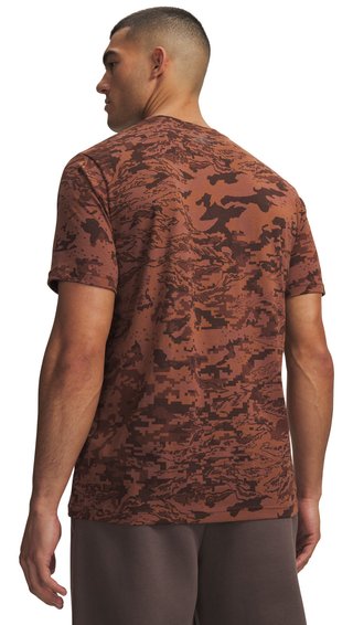 Under Armour ABC Camo SS t-shirt da uomo, vintage mocha