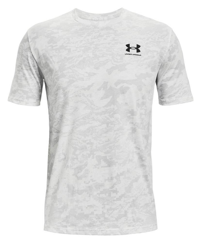Under Armour ABC Camo SS t-shirt da uomo, bianco/nero