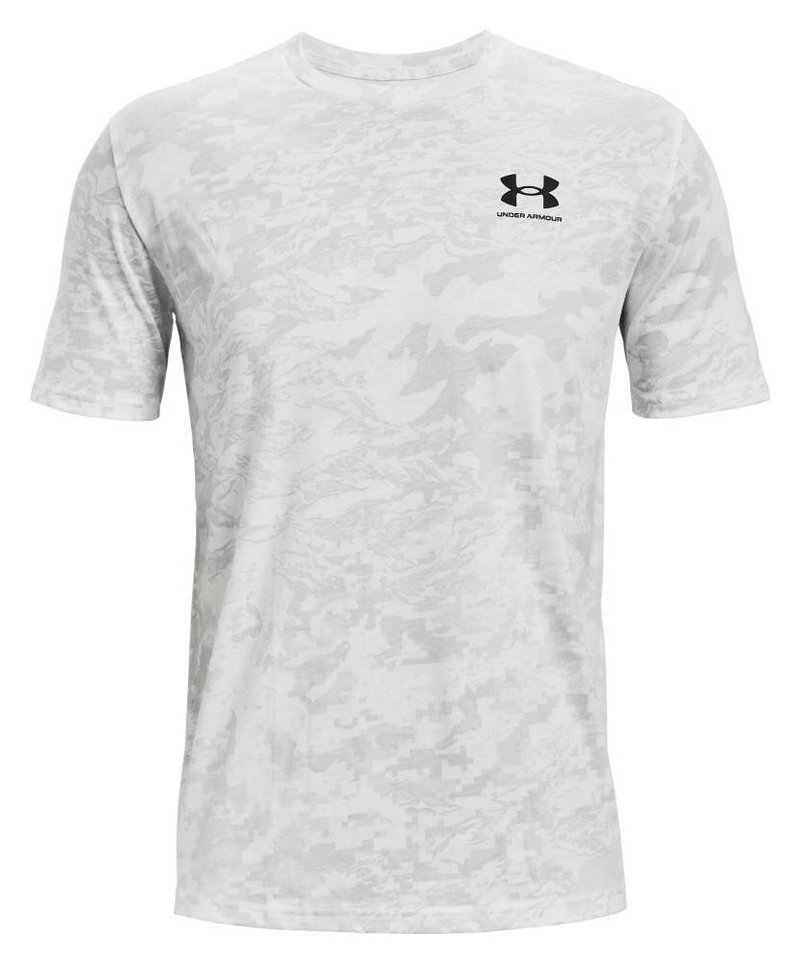 Under Armour ABC Camo SS t-shirt da uomo, bianco/nero