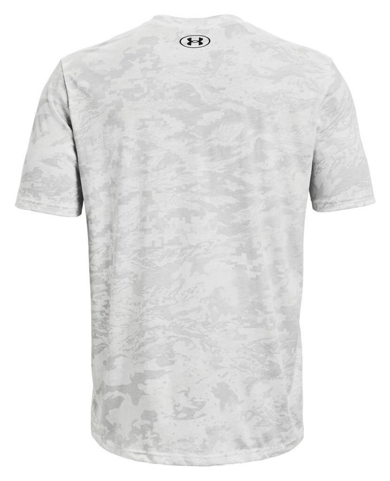 Under Armour ABC Camo SS t-shirt da uomo, bianco/nero