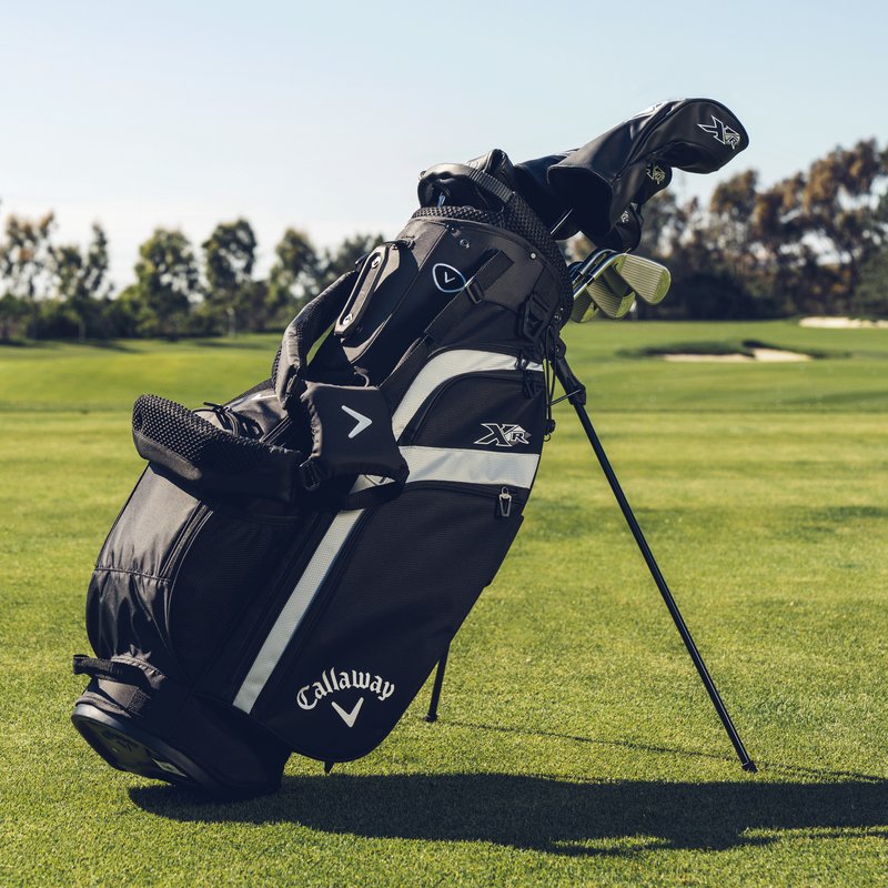 Callaway XR 26 stand bag, nero/argento