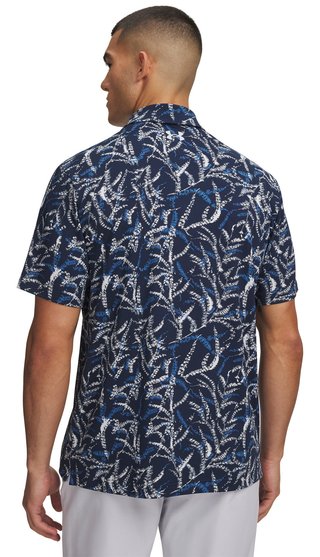 Under Armour Playoff 3.0 Printed polo da uomo, midnight blue