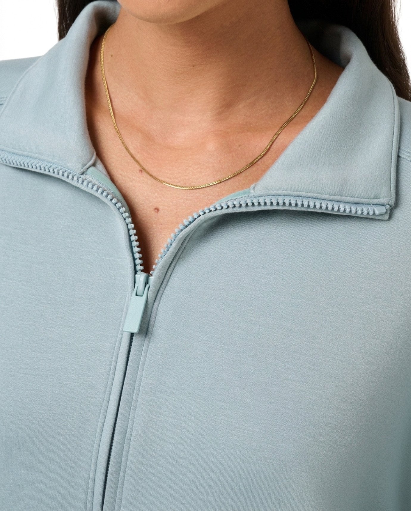 Travis Mathew Skyloft Soft Half Zip Pullover felpa da donna, slate