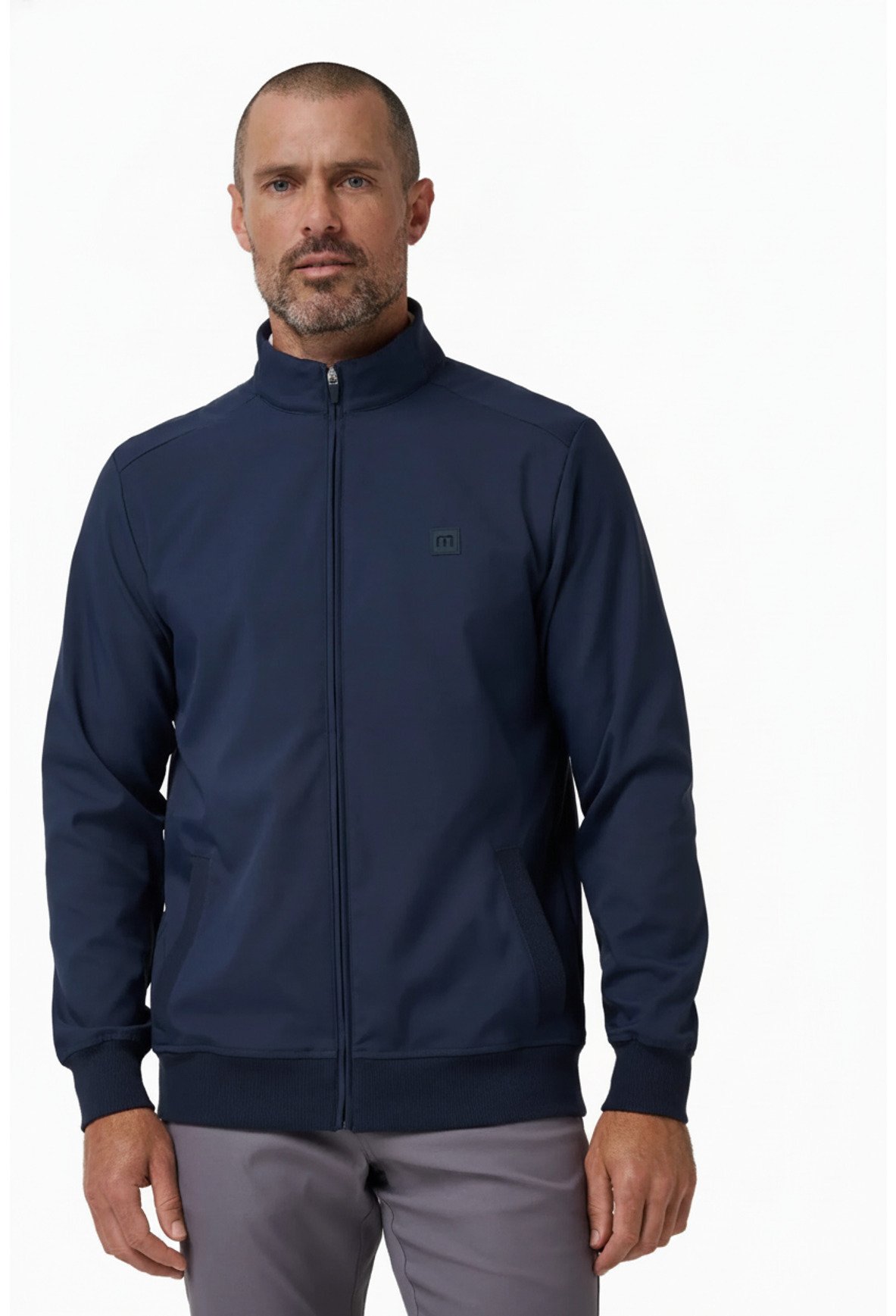 Travis Mathew Open To Close 2.0 Full Zip giacca da uomo, total eclipse