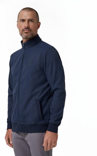 Travis Mathew Open To Close 2.0 Full Zip giacca da uomo, total eclipse