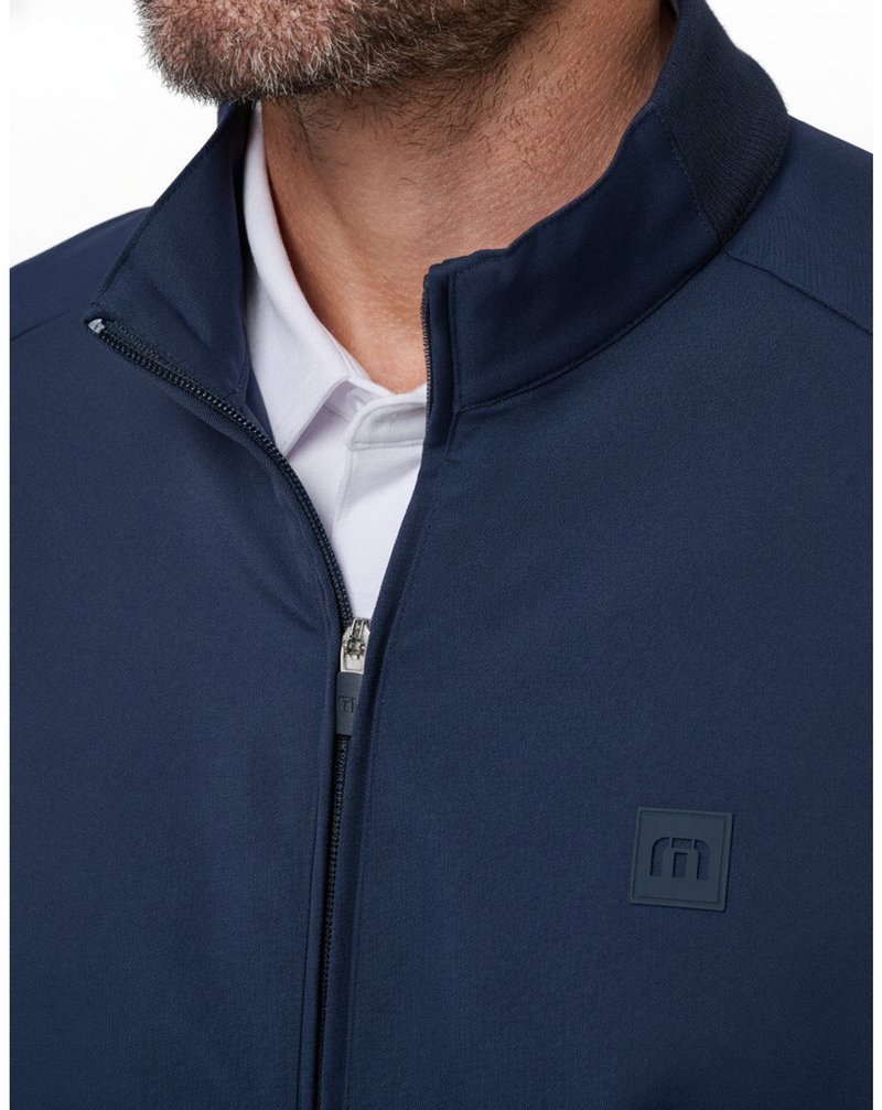 Travis Mathew Open To Close 2.0 Full Zip giacca da uomo, total eclipse