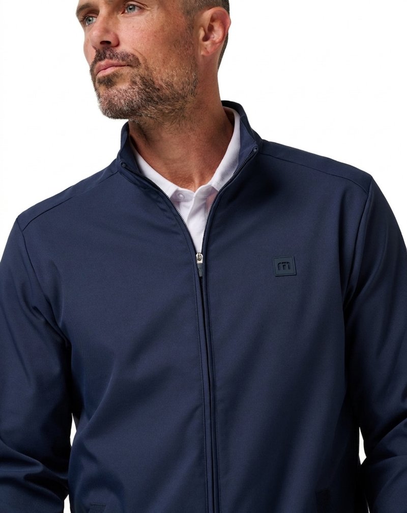 Travis Mathew Open To Close 2.0 Full Zip giacca da uomo, total eclipse
