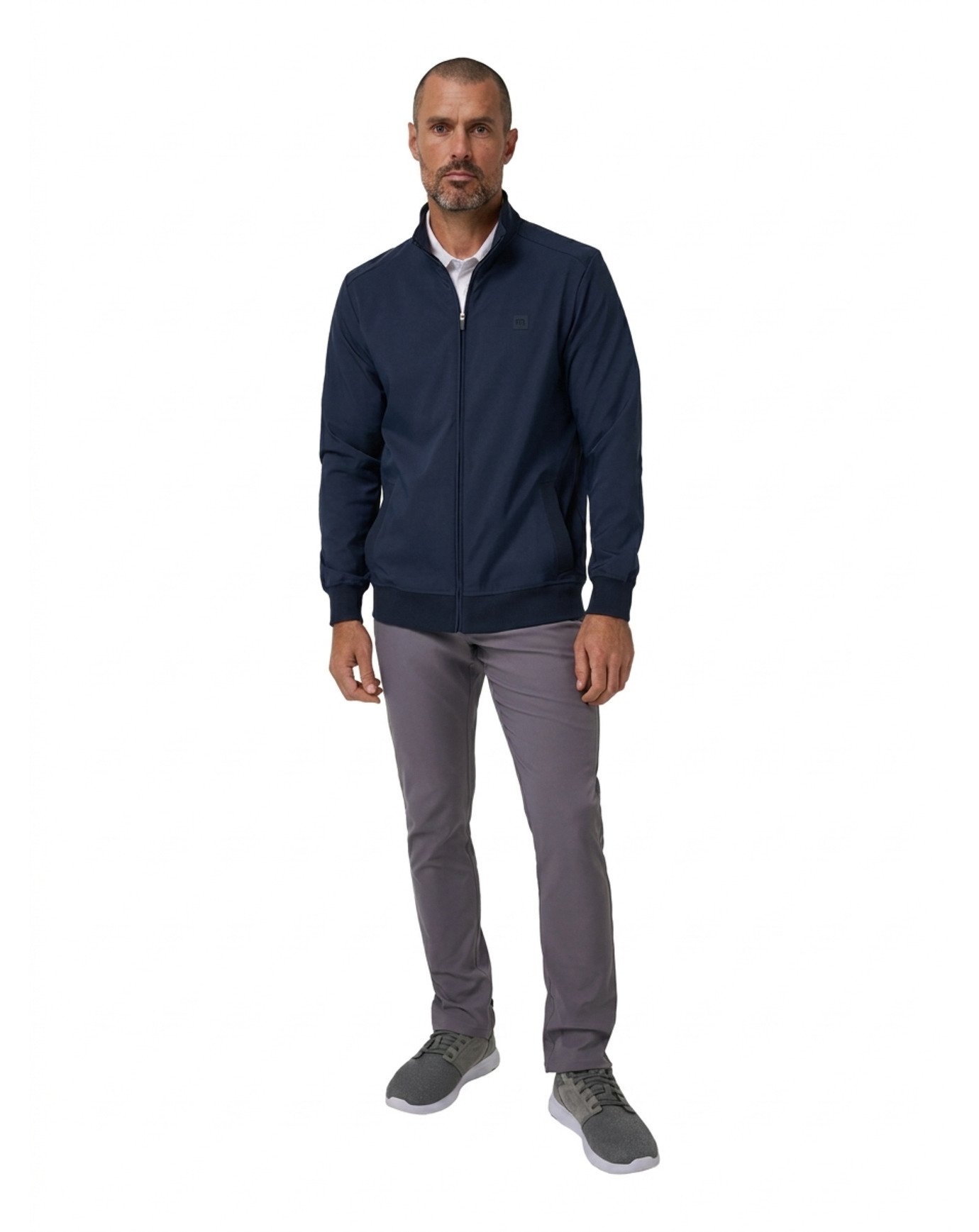 Travis Mathew Open To Close 2.0 Full Zip giacca da uomo, total eclipse