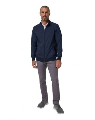 Travis Mathew Open To Close 2.0 Full Zip giacca da uomo, total eclipse