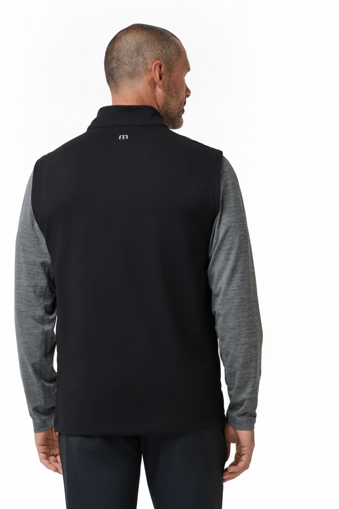 Travis Mathew Point Of Sail gilet da uomo, nero