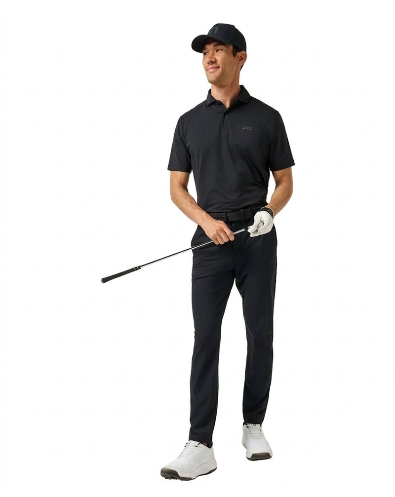 Travis Mathew Hero Hour Golf pantaloni da uomo, nero