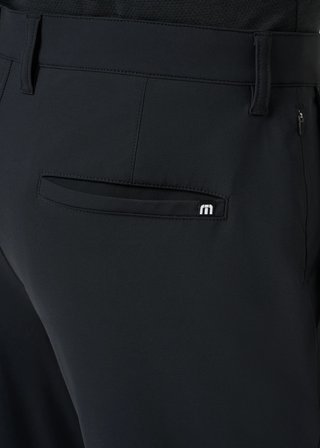 Travis Mathew Hero Hour Golf pantaloni da uomo, nero