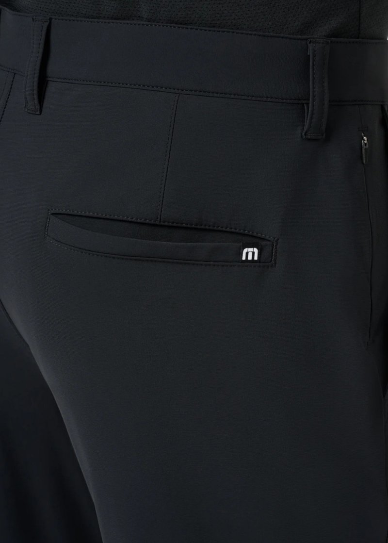 Travis Mathew Hero Hour Golf pantaloni da uomo, nero