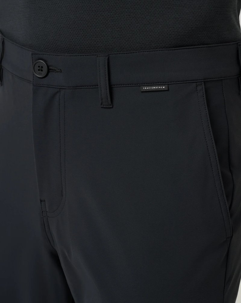 Travis Mathew Hero Hour Golf pantaloni da uomo, nero