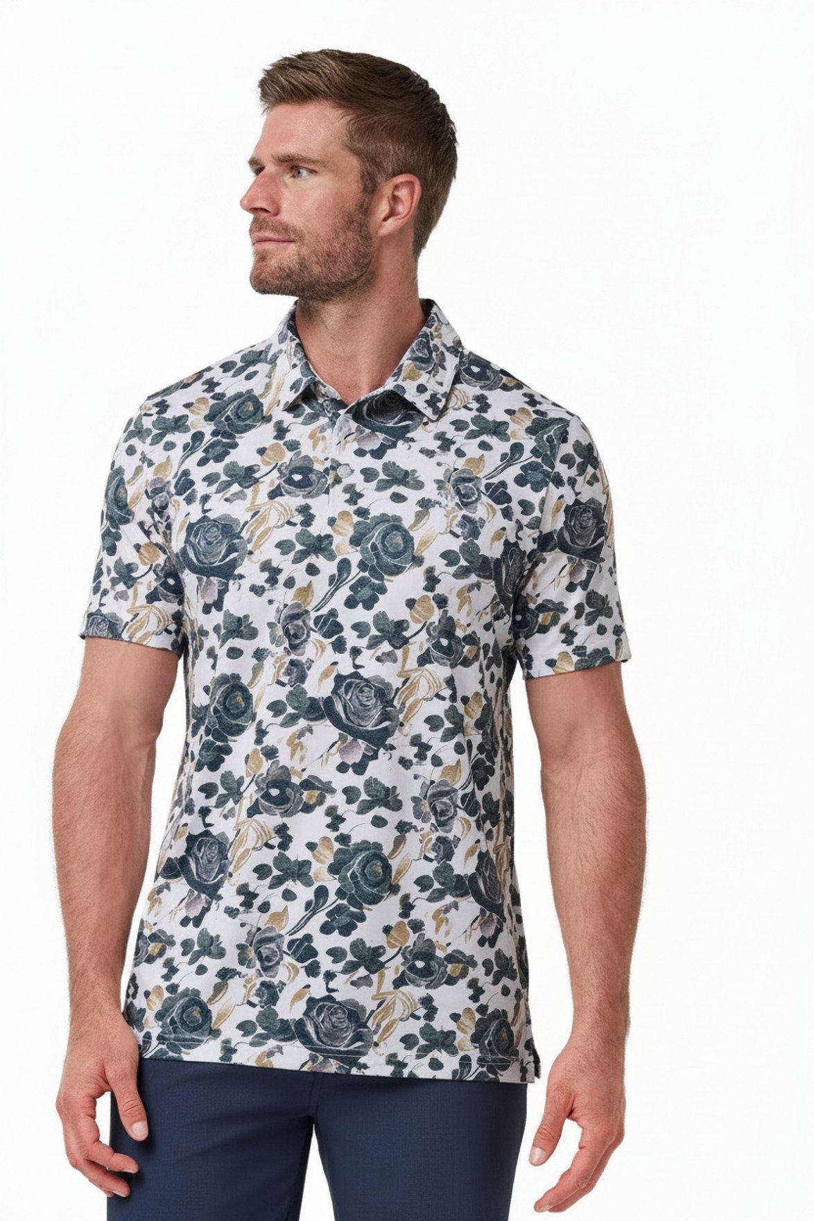 Travis Mathew Featherweight Villa polo da uomo, bianco
