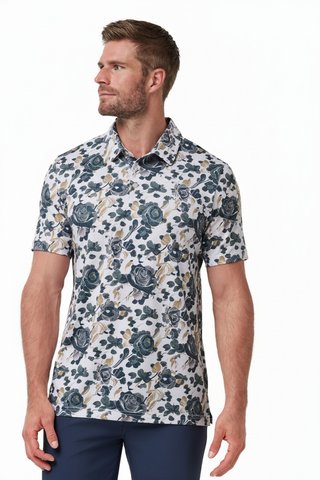 Travis Mathew Featherweight Villa polo da uomo, bianco