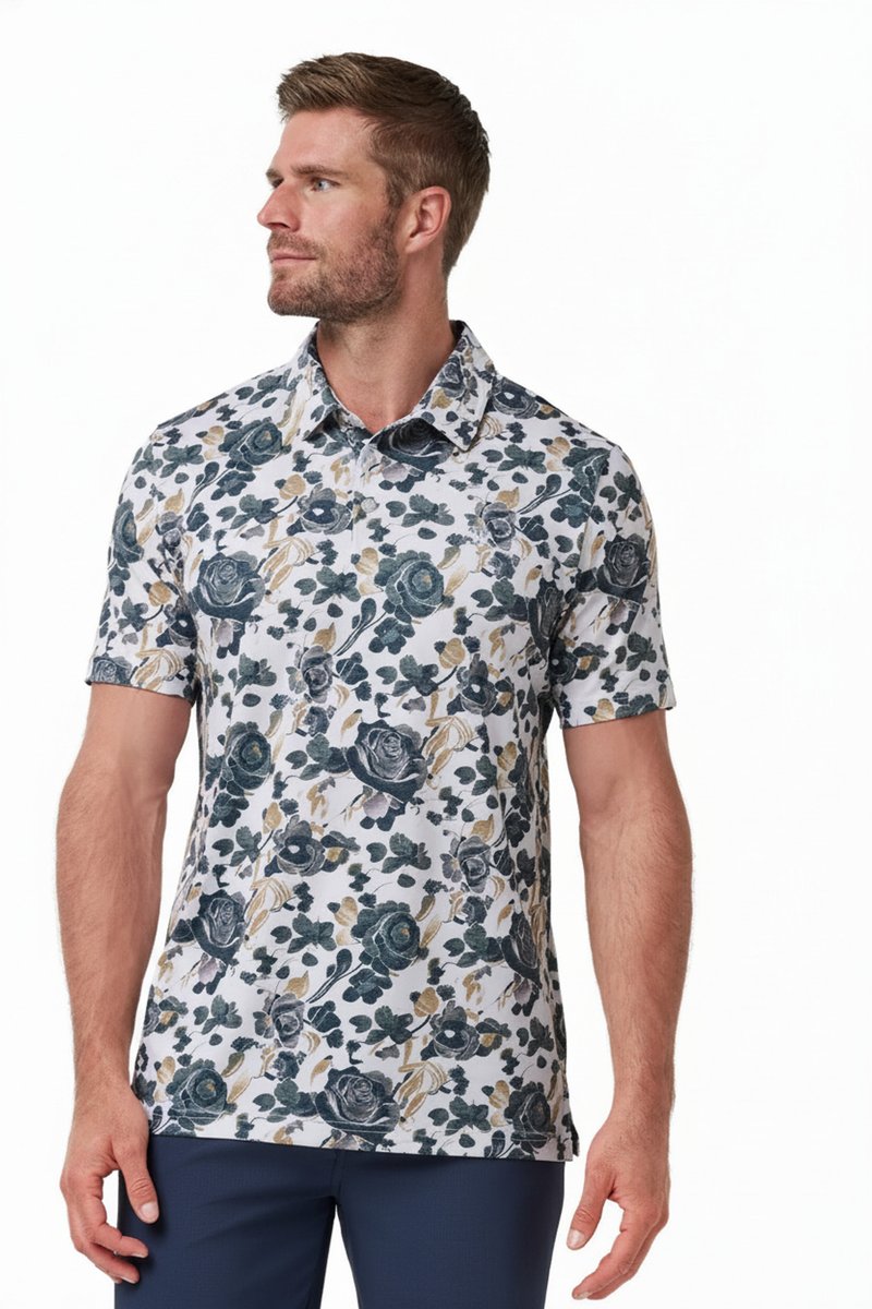 Travis Mathew Featherweight Villa polo da uomo, bianco
