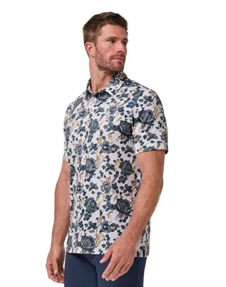 Travis Mathew Featherweight Villa polo da uomo, bianco