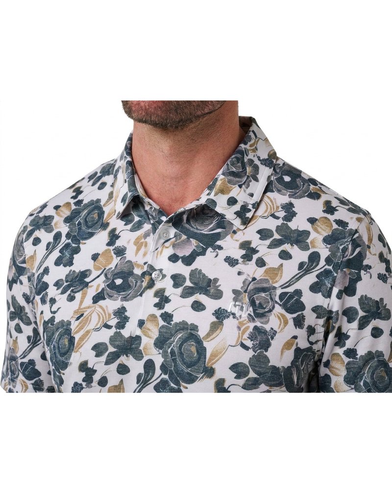 Travis Mathew Featherweight Villa polo da uomo, bianco