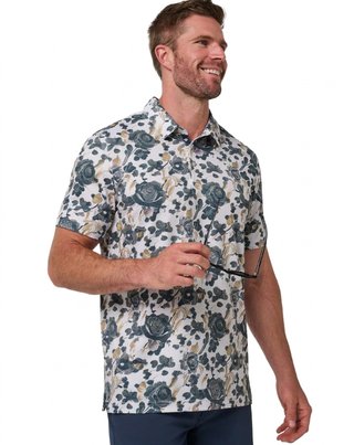 Travis Mathew Featherweight Villa polo da uomo, bianco