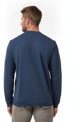 Travis Mathew TM Varsity Club Crew felpa da uomo, total eclipse