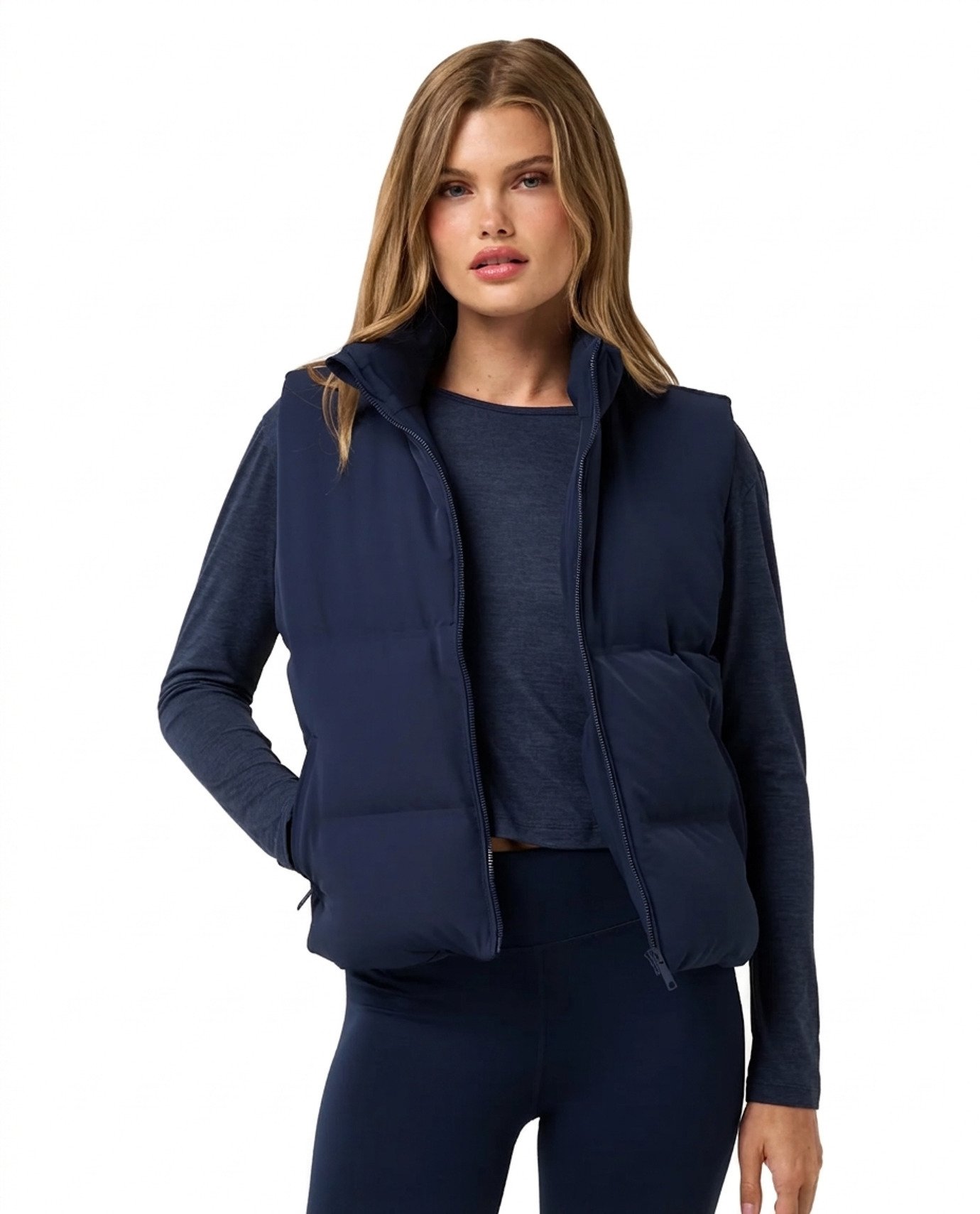 Travis Mathew Moontide Bonded 2.0 gilet da donna, navy blazer