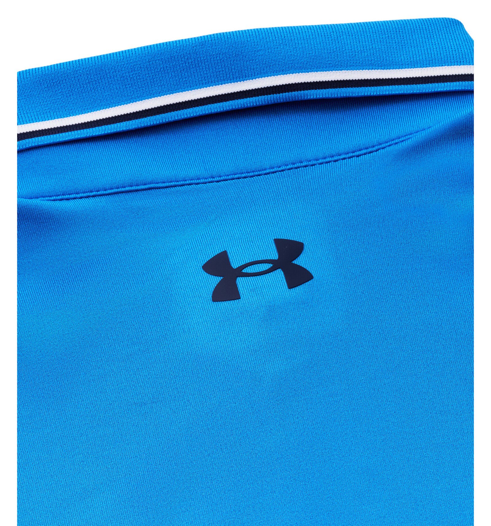 Under Armour Playoff 3.0 Rib polo da uomo, blue atlantis