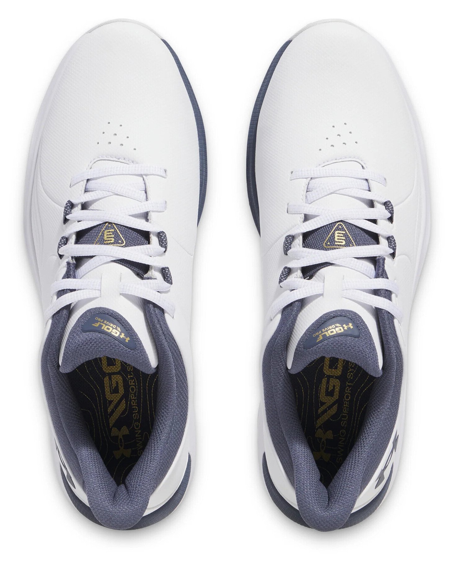Under Armour Drive Pro SL Wide scarpe da golf da uomo, bianche