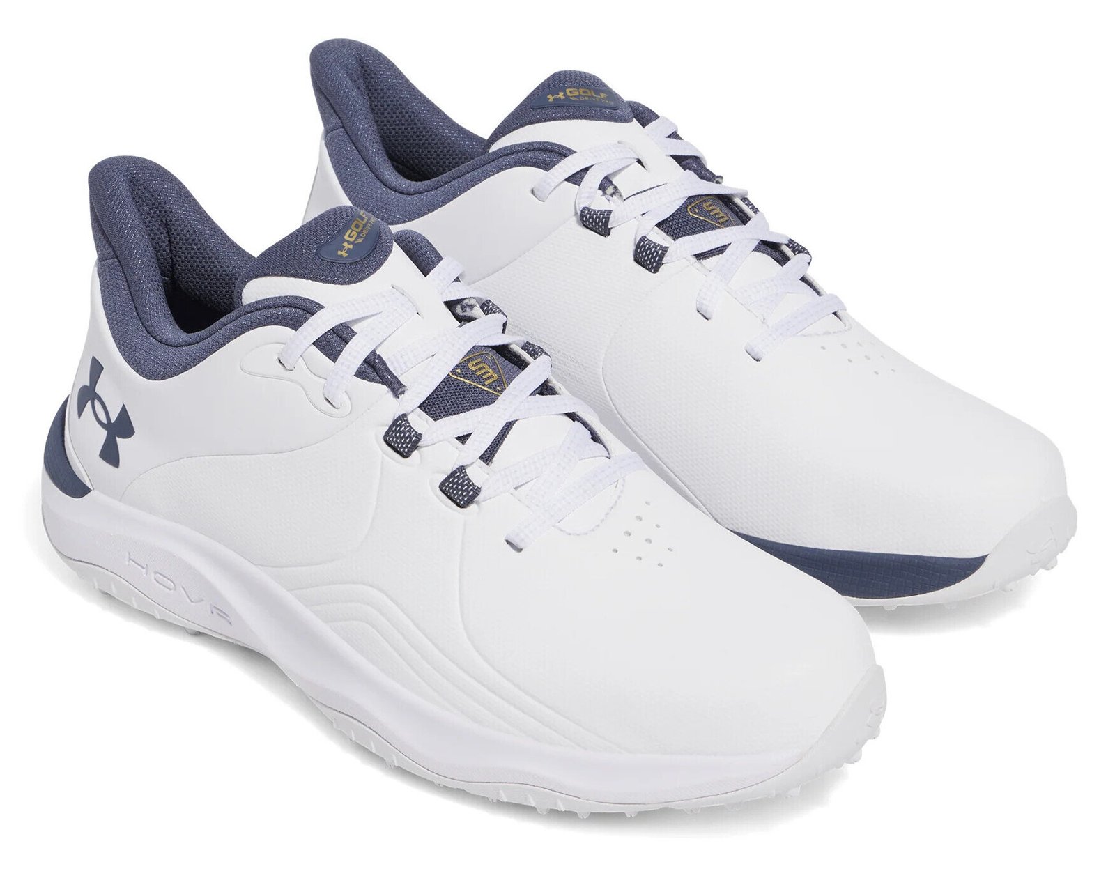 Under Armour Drive Pro SL Wide scarpe da golf da uomo, bianche