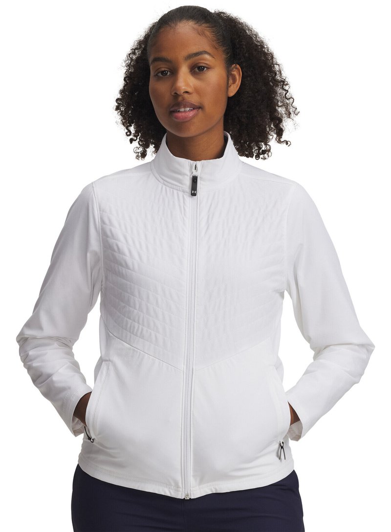 Under Armour Drive Pro FZ giacca da donna, bianco/nero