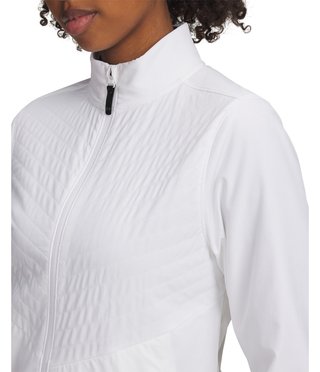 Under Armour Drive Pro FZ giacca da donna, bianco/nero